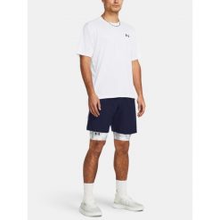 Spodenki Męskie Treningowe Under Armour Lekkie Szybkoschnące 3xl. Niebieskie krótkie spodenki sportowe Under Armour, m, bez wzorów, sportowe. Za 139.99 zł.