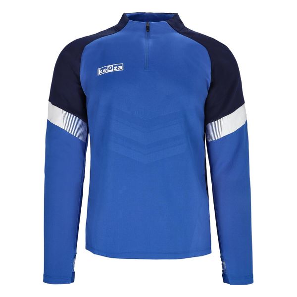 Bluza treningowa Keeza Albion. Niebieskie bluzy bez kaptura KEEZA, xl, bez wzorów, z elastanu, bez kaptura. Za 94.00 zł.