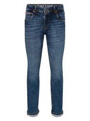 Timezone Dżinsy "Scott" - Slim fit - w kolorze granatowym rozmiar: W38/L34. Niebieskie jeansy Timezone, l. Za 212.45 zł.