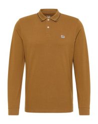 LEE LS PIQUE POLO MĘSKA KOSZULKA Z DŁUGIM RĘKAWEM LONGSLEEVE LOGO TUMBLEWEED L61VRL84. Bluzki z długim rękawem Lee, l, bez wzorów, bez kołnierzyka, bez ramiączek. Za 119.99 zł.