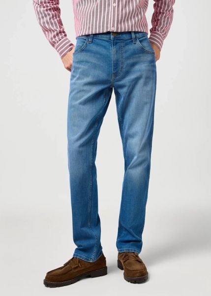 MESKIE SPODNIE WRANGLER GREENSBORO MOSAIC 112362335. Jeansy Wrangler, l. Za 219.99 zł.