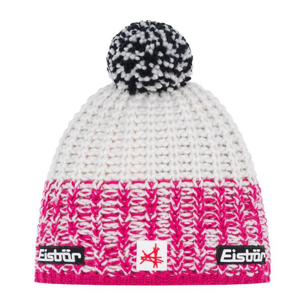 Czapka Eisbar Refocus Pompon MÜ SA. Czerwone czapki zimowe Eisbar, bez wzorów, z wełny. Za 205.51 zł.