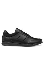 Geox Sneakersy U Avery U66H5A 000BC C9997 Czarny. Czarne buty sportowe casual Geox, bez wzorów, ze skóry, bez zapięcia. Za 409.99 zł.