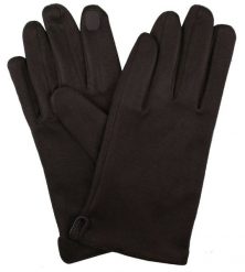 Miękkie i Delikatne Rękawiczki Męskie - Bawełniane - Czekoladowy Brąz. Brązowe rękawiczki Em men's accessories, na jesień, bez wzorów, z bawełny. Za 99.00 zł.