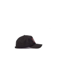 Czapka z daszkiem Napapijri Falis 2. Czarne czapki z daszkiem Napapijri, bez wzorów. Za 139.99 zł.