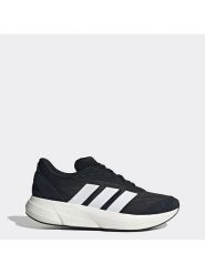 Adidas Skórzane buty sportowe "Lightshift" w kolorze czarno-białym rozmiar: 46. Białe buty treningowe Adidas, bez wzorów, z materiału. Za 200.13 zł.