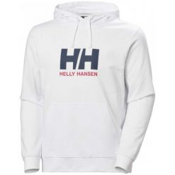 Bluza z kapturem Helly Hansen HH Logo 2.0. Białe bluzy z kapturem Helly Hansen, na lato, l, bez wzorów, z bawełny, z kapturem. Za 331.95 zł.
