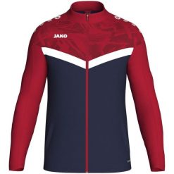 Poliestrowa bluza dresowa Jako Iconic. Czerwone bluzy z kapturem JAKO, xl, bez wzorów, z dresówki, z kapturem. Za 325.00 zł.