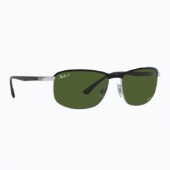 Okulary przeciwsłoneczne Ray-Ban Rb3671 Polarized+ Lenses. Czarne okulary przeciwsłoneczne Ray-Ban. Za 779.99 zł.