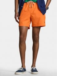 Polo Ralph Lauren Szorty kąpielowe 710957782011 Pomarańczowy Regular Fit. Brązowe kąpielówki Polo Ralph Lauren, m, bez wzorów, z syntetyku. Za 399.99 zł.