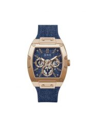 Guess Zegarek GW0786G2 Niebieski. Niebieskie, analogowe zegarki Guess. Za 809.99 zł.