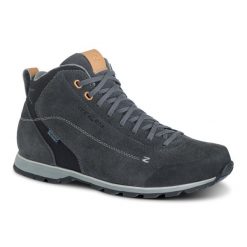 Buty trekkingowe Trezeta Zeta Mid Wp Dark. Brązowe buty turystyczne TREZETA, bez wzorów, bez zapięcia. W wyprzedaży za 414.50 zł.