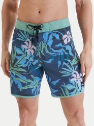 Quiksilver Szorty kąpielowe Surfsilk Scallop 18" EQYBS04862 Niebieski Regular Fit. Niebieskie szorty Quiksilver, m, bez wzorów, z syntetyku. Za 319.99 zł.