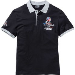 Shirt polo Regular Fit bonprix czarny. Koszulki polo bonprix. Za 54.99 zł.