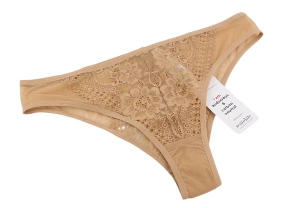 Scandale Le Brésilien Sensual - figi Brazilian XL cashmere beige. Brązowe slipki Erima, xl, bez wzorów, z bawełny. Za 212.99 zł.