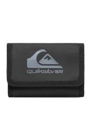 Quiksilver Portfel WBEO-QS-W1-001-SS26 Czarny. Czarne portfele Quiksilver, bez wzorów, z materiału. Za 49.99 zł.