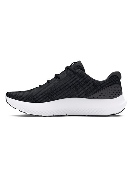Under Armour Buty "Charged Surge 4" w kolorze czarnym do biegania rozmiar: 40. Czarne buty do biegania Under Armour, bez wzorów, z gumy, bez zapięcia, do biegania. Za 164.95 zł.