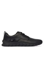 CAT Footwear Półbuty Flexion LO P726981 Czarny. Czarne eleganckie półbuty CAT Footwear, bez wzorów, ze skóry, bez obcasa, bez zapięcia. Za 519.99 zł.