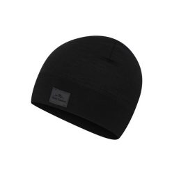 Czapka Beanie z wełny merynosa Unisex Fjord Nansen Light Merinoull. Zielone czapki zimowe Fjord Nansen, bez wzorów, z wełny. Za 99.99 zł.