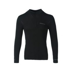 Koszulka termoaktywna z długim rękawem 1/4 zip Endurance Jaro. Czarne bielizna termoaktywna Endurance, m, bez wzorów, bez ramiączek. Za 168.50 zł.