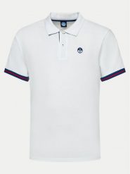 North Sails Polo 692457 Biały Regular Fit. Białe koszulki polo North Sails, m, bez wzorów, z bawełny, bez kołnierzyka, bez ramiączek. Za 189.99 zł.
