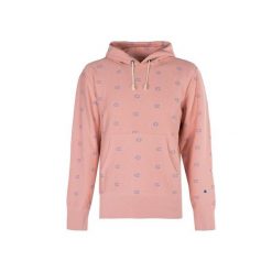 Bluza trekking męska. Czerwone bluzy z kapturem Champion, m, bez wzorów, z bawełny, z kapturem. Za 187.00 zł.