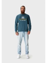 OLDSKULL Bluza w kolorze niebieskim rozmiar: M. Niebieskie bluzy OLDSKULL, m, bez wzorów, z bawełny, bez kaptura. Za 122.96 zł.