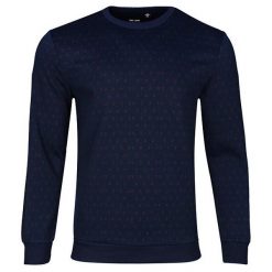Only&Sons Męska Sweter Marki Tom Jacquard Crew Sweat Dress S Blue Dress S (Rozmiar M). Swetry nierozpinane marki Only&Sons. W wyprzedaży za 127.00 zł.