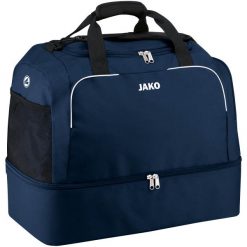 Torba sportowa Jako Classico. Niebieskie torby na ramię JAKO, bez wzorów, z materiału, na ramię, duże, bez dodatków. Za 212.65 zł.