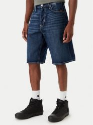 G-Star Raw Szorty jeansowe Deeggie D28474-D536 Niebieski Regular Fit. Niebieskie szorty G-Star Raw, m, bez wzorów, z bawełny, retro. Za 279.99 zł.