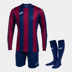 Zestaw szortów i skarpetek Joma Inter Classic. Czerwone skarpety Joma, bez wzorów, z dresówki. Za 362.50 zł.