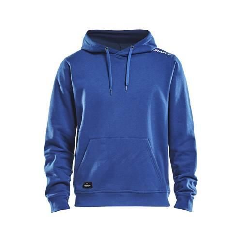 Bluza Craft community. Niebieskie bluzy Craft, bez wzorów, z kapturem. Za 261.00 zł.