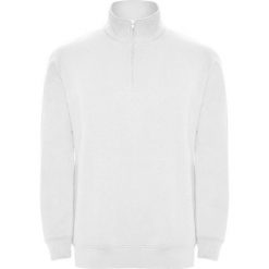 Męska Bluza Rozpinana Aneto Quarter Zip. Białe bluzy ROLY, m, bez wzorów, bez kaptura. Za 118.99 zł.