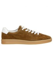 Wojas Skórzane sneakersy w kolorze jasnobrązowym rozmiar: 42. Brązowe buty sportowe casual Wojas, bez wzorów, ze skóry, bez zapięcia. Za 274.95 zł.