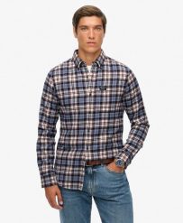 Superdry Koszula Lumberjack z długim rękawem z organicznej bawełny – Relaxed,. Niebieskie koszule Superdry, s, z aplikacjami, z bawełny, bez kołnierzyka, bez ramiączek. Za 387.25 zł.