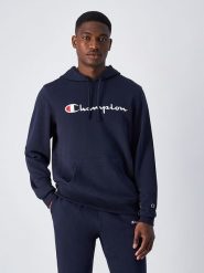 Champion Bluza w kolorze granatowym rozmiar: XXL. Niebieskie bluzy Champion, xxl, bez wzorów, z kapturem. Za 128.25 zł.