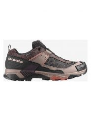 SALOMON Skórzane buty turystyczne "X ULTRA 5 GTX" w kolorze antracytowo-fioletowo-beżowym rozmiar: 44. Brązowe buty trekkingowe Salomon, bez wzorów, z gore-texu, bez zapięcia. Za 629.43 zł.