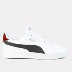 Buty męskie trampki sportowe Puma SHUFFLE. Białe trampki Puma, m, bez wzorów, bez zapięcia. W wyprzedaży za 169.00 zł.