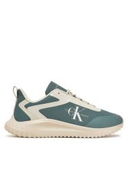 Calvin Klein Jeans Sneakersy Eva Runner Low Lace Ml Mix YM0YM00968 Niebieski. Niebieskie buty sportowe casual Calvin Klein Jeans, bez wzorów, z jeansu, bez zapięcia. Za 399.99 zł.