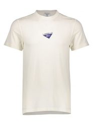 Reebok Koszulka sportowa w kolorze kremowym rozmiar: S. Brązowe t-shirty sportowe Reebok, bez wzorów, z materiału, bez ramiączek, outdoorowe. Za 110.55 zł.