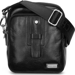 Torba 88-4U-505-1. Czarne torby na ramię Wittchen, bez wzorów, na ramię, małe, bez dodatków. Za 559.90 zł.