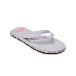 Klapki dla Mężczyzn MOLOKAI CORE Szary. Szare klapki Quiksilver, z gumy. Za 84.99 zł.