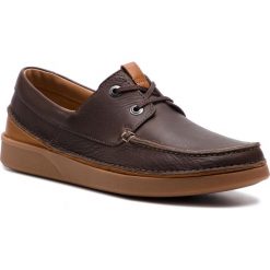Półbuty CLARKS - Oakland Sun 261419627 Dark Brown Leather. Eleganckie półbuty marki Clarks. W wyprzedaży za 299.00 zł.