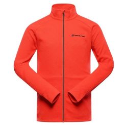 Bluza męska sportowa szybkoschnąca Alpine Pro Dozer 2. Czerwone bluzy bez kaptura Alpine Pro, m, bez wzorów, bez kaptura. W wyprzedaży za 349.00 zł.