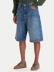 Tommy Jeans Szorty jeansowe Theo DM0DM22992 Niebieski Loose Fit. Niebieskie szorty Tommy Jeans, m, bez wzorów, z bawełny. Za 329.99 zł.