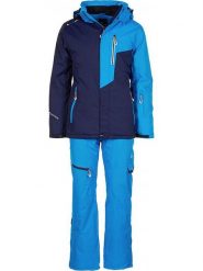Peak Mountain 2-częściowy zestaw narciarski w kolorze niebiesko-granatowym rozmiar: XL. Niebieskie kurtki narciarskie i snowboardowe Peak Mountain, xl, bez wzorów, narciarskie. Za 619.30 zł.