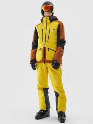 4F Kurtka narciarska 4FPro membrana Dermizax 20000 męska - żółta XXL. Żółte kurtki narciarskie i snowboardowe 4F, l, bez wzorów, z meshu, narciarskie, Dermizax. W wyprzedaży za 349.99 zł.