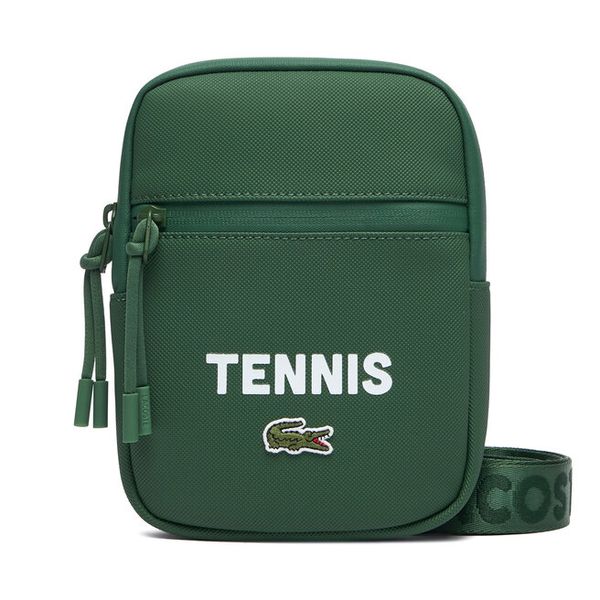 Saszetka Lacoste. Zielone saszetki i nerki LACOSTE, bez wzorów. Za 455.99 zł.