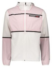SPYDER Kurtka funkcyjna "Spy" w kolorze biało-jasnoróżowym rozmiar: XL. Białe kurtki outdoor i hardshell Spyder, xl, bez wzorów, bez kaptura. Za 346.99 zł.