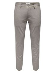ONLY & SONS Spodnie chino w kolorze szarym rozmiar: W32/L32. Szare eleganckie spodnie Only & Sons, l, z materiału. Za 101.70 zł.